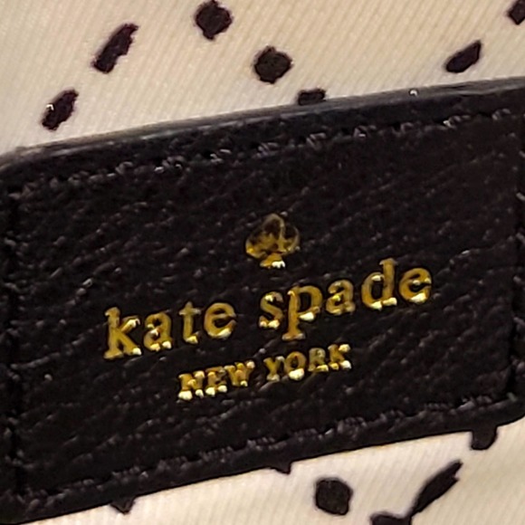 Kate Spade black leather wallet - Picture 2 of 3